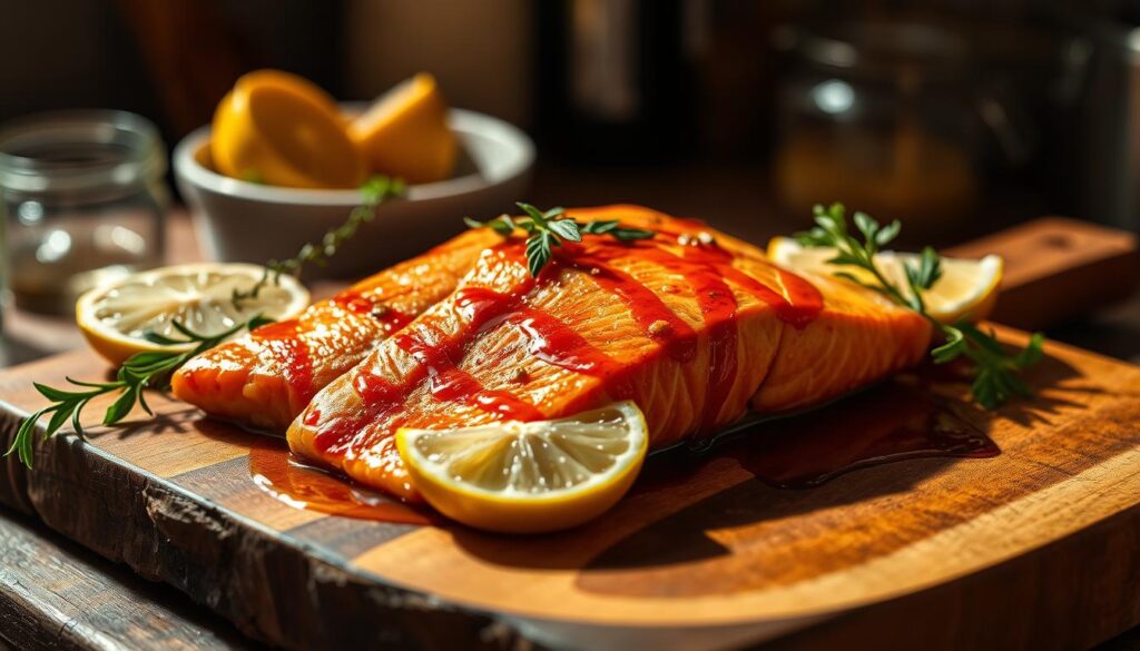 saumon marinade